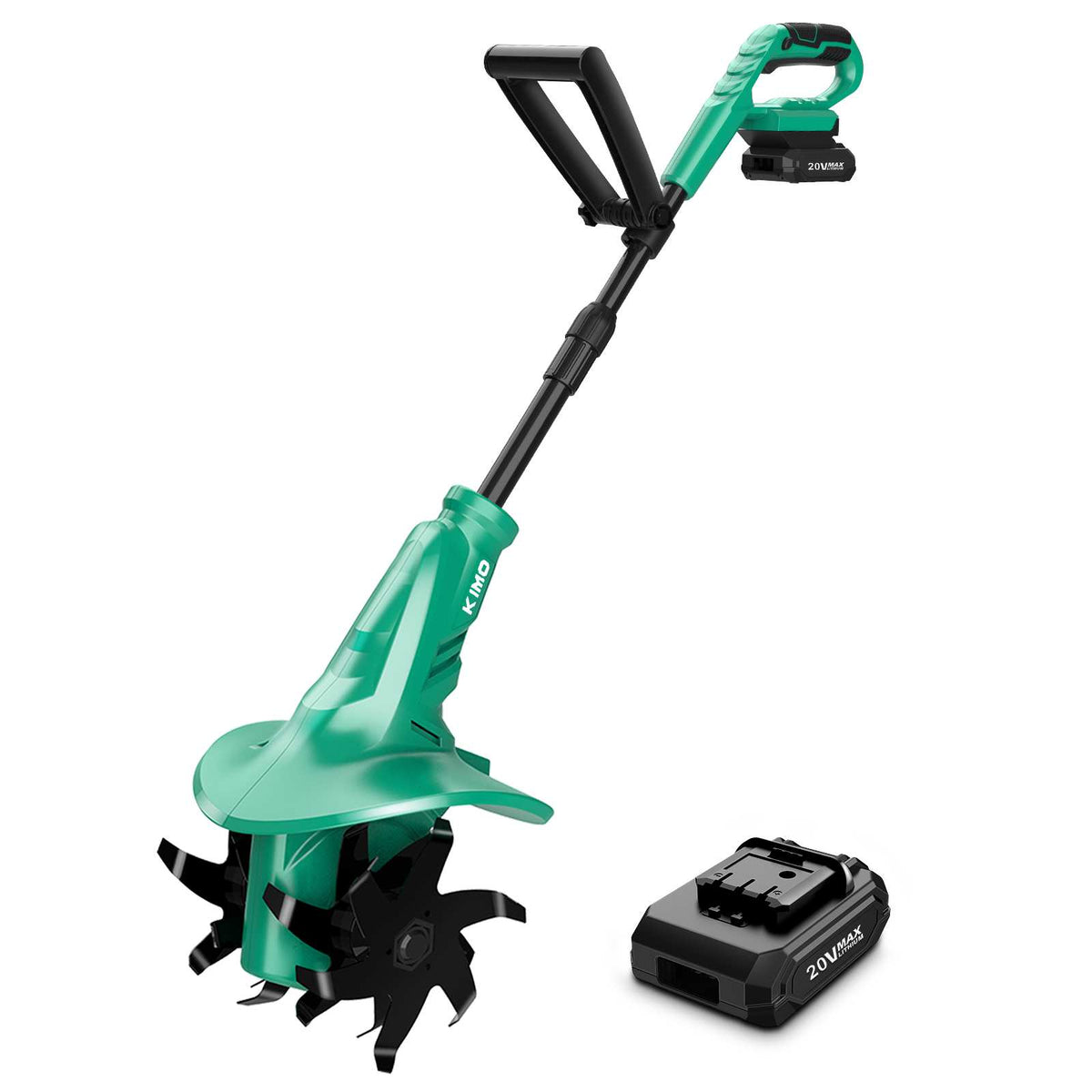 BLACK + DECKER 20V MAX Tiller Cordless Garden Cultivator